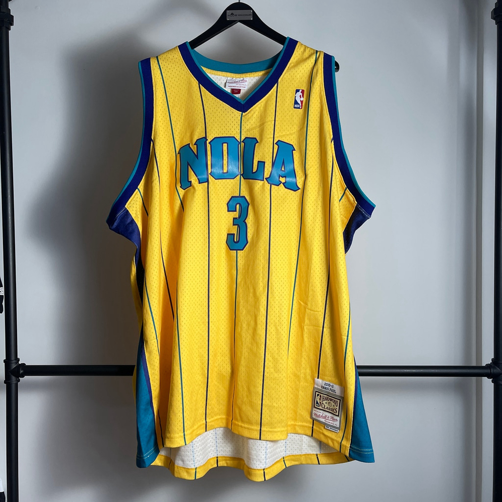 Men's Mitchell & Ness New Orleans Hornets Paul Jersey size 3XLT